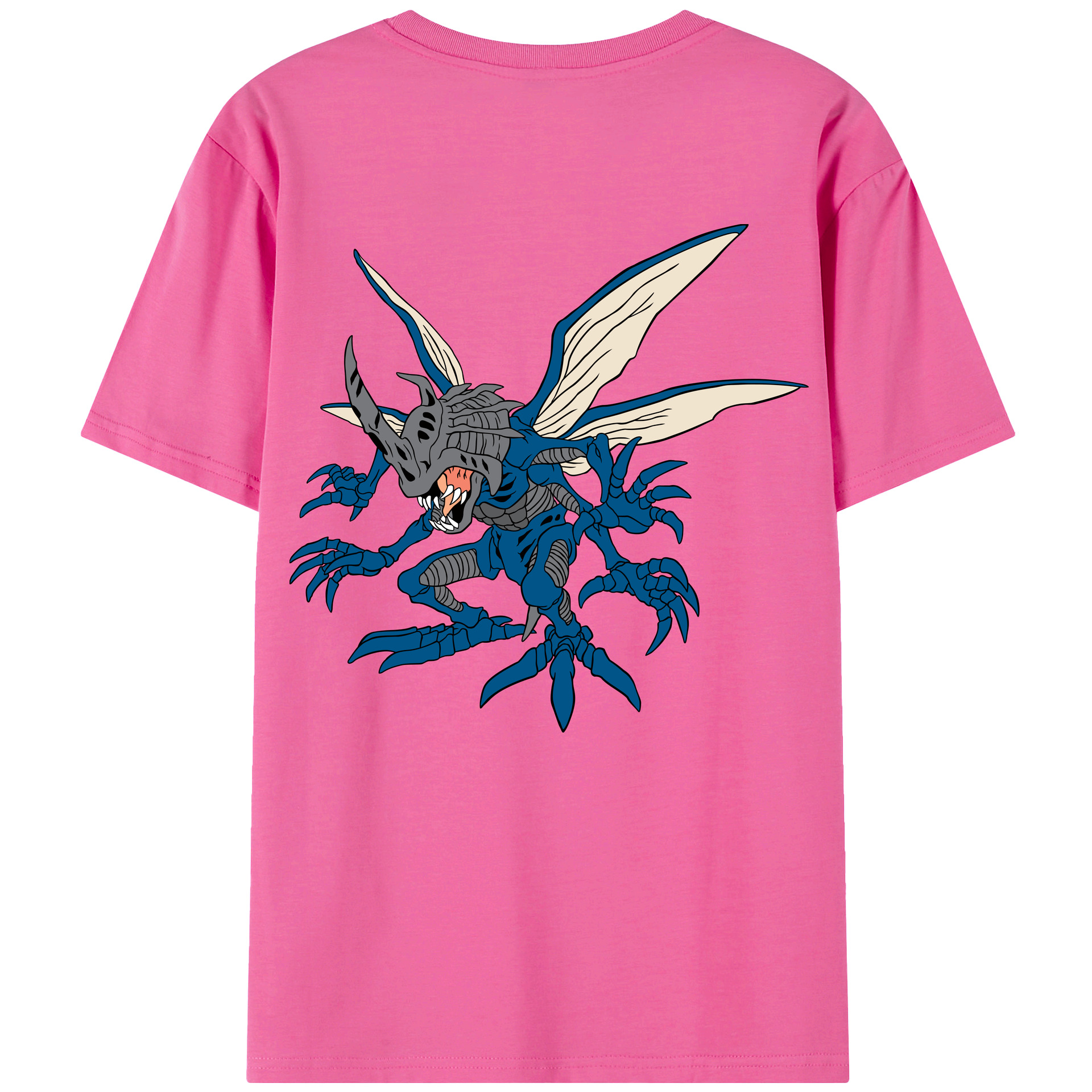 （画像用） Digimon デジタルモンスター/デジモン レディース半袖Tシャツ(バックプリント)
